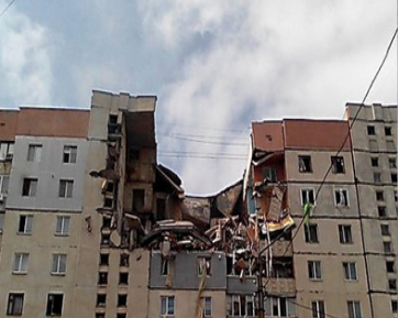 Допомога постраждалим від вибуху в Миколаєві